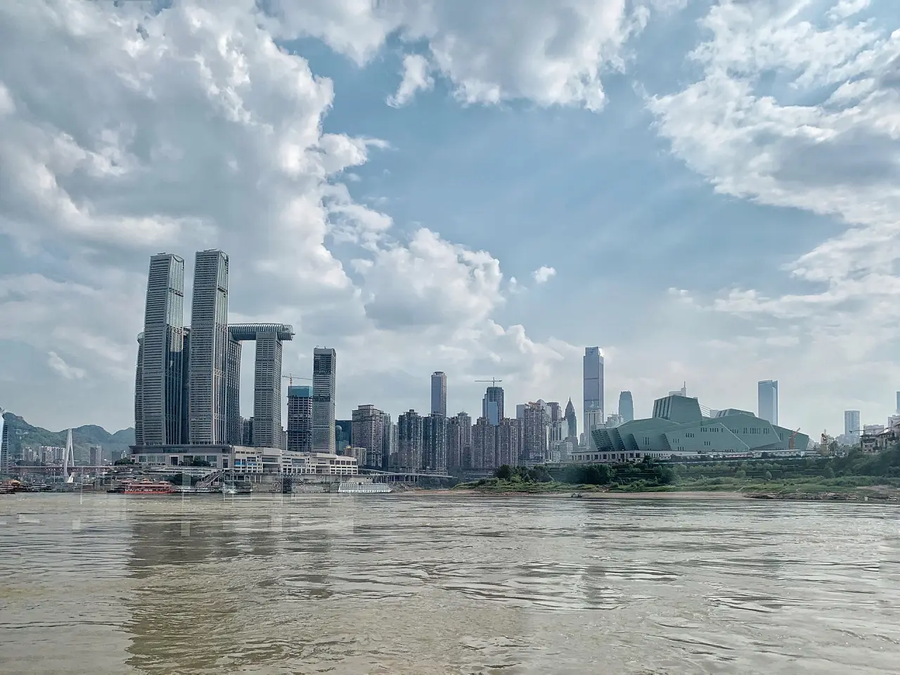 重庆来福士 / 南山标志性晚霞摄影景观