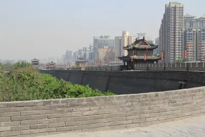 城墙 / 永宁门标志性晚霞摄影景观